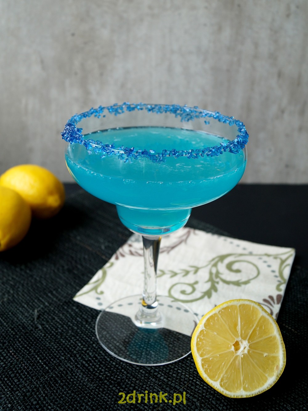 Blue Margarita - przepis na drink | 2DRINK.PL